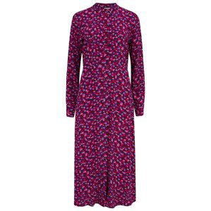 Sugarhill Brighton Košeľové šaty 'Clarissa'  tmavočervená / svetloružová / ružová / modrá / levanduľová