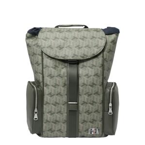 TOMMY HILFIGER Rucksack  olivová / pastelovo zelená