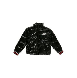 TOMMY HILFIGER Jacke  čierna / biela / červená