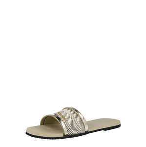 HAVAIANAS Šľapky 'You Trancoso'  čierna / strieborná / svetlosivá