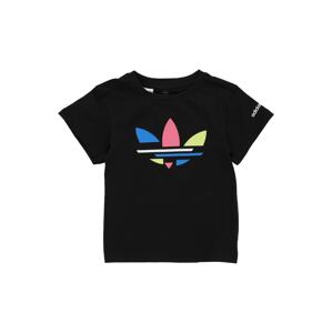 ADIDAS ORIGINALS Tričko  čierna / modrá / biela / limetková / svetločervená