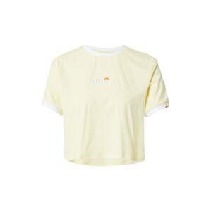 ELLESSE Shirt  biela / pastelovo žltá / oranžová / červená