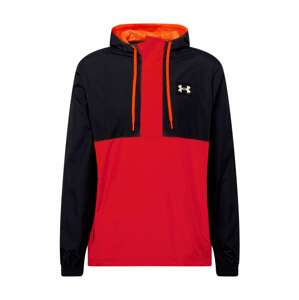 UNDER ARMOUR Športová bunda 'Alma Mater'  svetločervená / čierna / biela