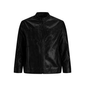 Jack & Jones Plus Jacke 'Warner'  čierna