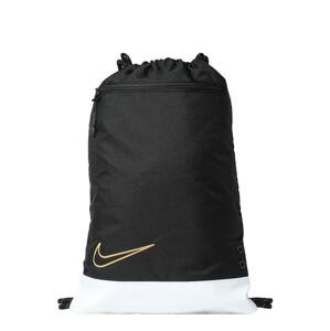 NIKE Športová taška 'Elite'  čierna / biela / žltá
