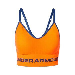 UNDER ARMOUR Športová podprsenka  oranžová / modrá