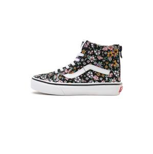 VANS Tenisky 'UY SK8-Hi Zip'  mätová / čierna / svetloružová / zlatá žltá / biela