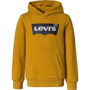 LEVI'S Mikina  žltá / čierna / biela / červená