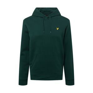 Lyle & Scott Mikina  žltá / tmavozelená / čierna