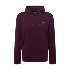 Lyle & Scott Mikina  žltá / bordová