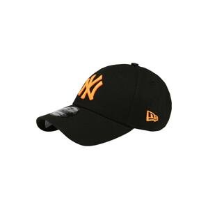 NEW ERA Čiapka '9FORTY'  čierna / oranžová