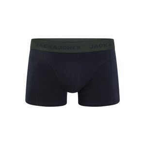 JACK & JONES Boxerky  tmavomodrá / tmavozelená