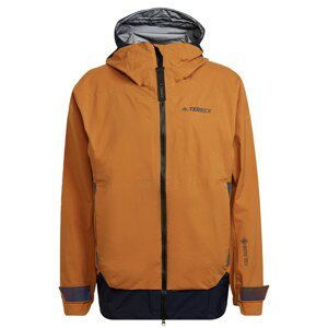 adidas Terrex Outdoorjacke ' TERREX MYSHELTER '  svetlohnedá / čierna / tmavosivá