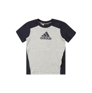 ADIDAS PERFORMANCE Sportshirt  sivá / antracitová