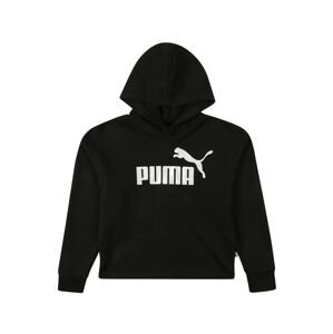 PUMA Mikina  čierna / strieborná