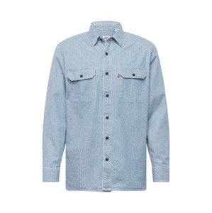 LEVI'S Košeľa 'CLASSIC WORKER'  modrá denim / biela