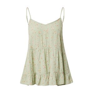 American Eagle Top 'CAMI'  béžová / mätová / homárová / pastelovo oranžová