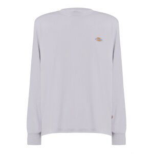 DICKIES Tričko 'Mapleton LS'  modrá / žltá / svetlofialová / biela