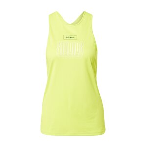 Reebok Sport Sporttop 'Les Mills®'  biela / čierna / neónovo žltá