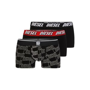 DIESEL Boxerky 'DAMIEN'  čierna / biela / červená