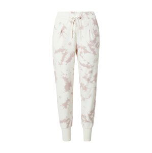 Varley Športové nohavice 'Keswick'  biela / rosé