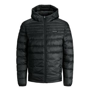 Jack & Jones Plus Prechodná bunda  čierna