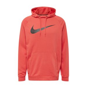 NIKE Športová mikina  červená / čierna