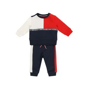 TOMMY HILFIGER Jogginganzug  námornícka modrá / biela / červená