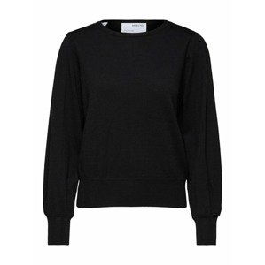 Selected Femme Curve Pullover 'MANDA'  čierna