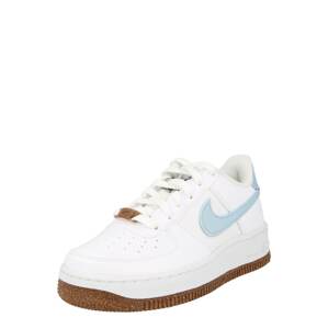 Nike Sportswear Tenisky 'Force 1'  biela / svetlomodrá