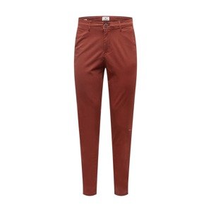 JACK & JONES Chino nohavice 'MARCO BOWIE'  hrdzavohnedá