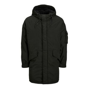 JACK & JONES Zimná parka 'JORSHAWN'  čierna