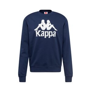 KAPPA Sweatshirt 'Sertum'  námornícka modrá / biela