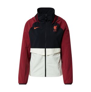 NIKE Športová bunda 'Liverpool FC'  tmavomodrá / krvavo červená / biela