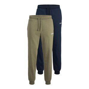 JACK & JONES Hose 'EWAN'  námornícka modrá / kaki