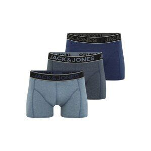 JACK & JONES Boxershorts  tmavomodrá / modrosivá / dymovo modrá