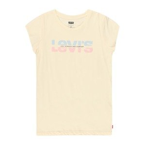 LEVI'S Tričko  tmavošedá / svetlomodrá / ružová / svetložltá