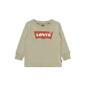 LEVI'S Tričko  kaki / červená / biela