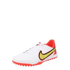 NIKE Športová obuv 'Jr. Tiempo Legend 9 Academy'  neónovo žltá / neónovo červená / čierna / biela