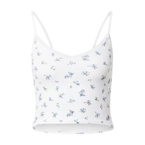 BDG Urban Outfitters Top  modrá / kaki / biela