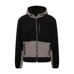 Urban Classics Winterjacke  čierna / kamenná