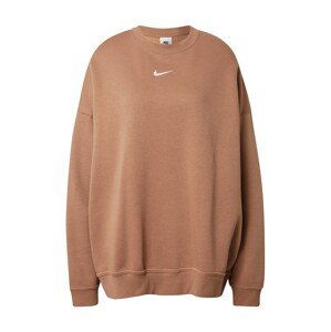 Nike Sportswear Mikina  hnedá