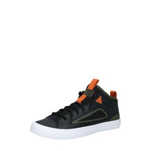 CONVERSE Členkové tenisky 'CTAS ULTRA OX'  čierna / kaki / oranžová