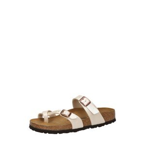 BIRKENSTOCK Žabky 'Mayari'  krémová / ružové zlato