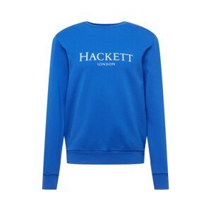 Hackett London Sweatshirt  kráľovská modrá / biela