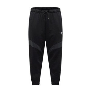 Nike Sportswear Nohavice  čierna / biela / tmavosivá