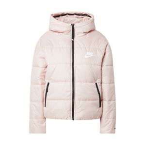 Nike Sportswear Prechodná bunda  biela / pastelovo ružová