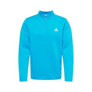 adidas Golf Športová mikina  vodová / biela