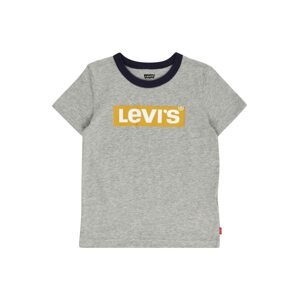 LEVI'S Tričko  karí / sivá melírovaná / tmavomodrá