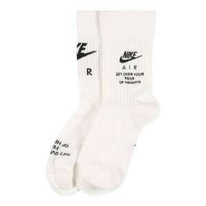 Nike Sportswear Ponožky  biela / čierna